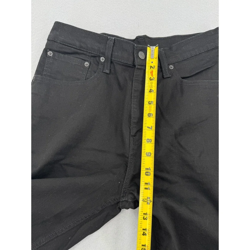 Levis 569 Loose Straight Denim Shorts Mens 31 Black 11